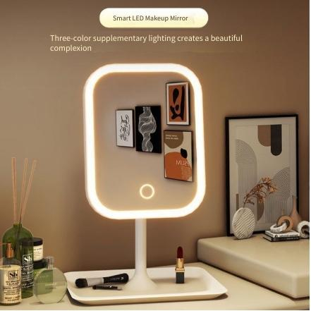 Touch-Control LED Makeup Mirror / Vitta Glow