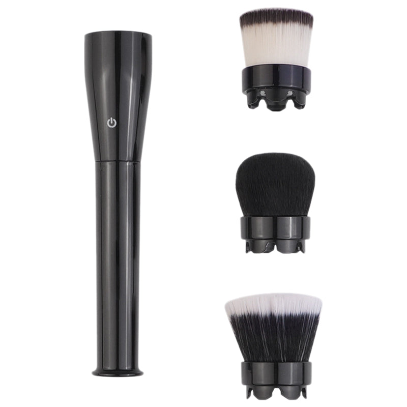 3-in-1 Interchangeable Makeup Brush / Vitta Glow