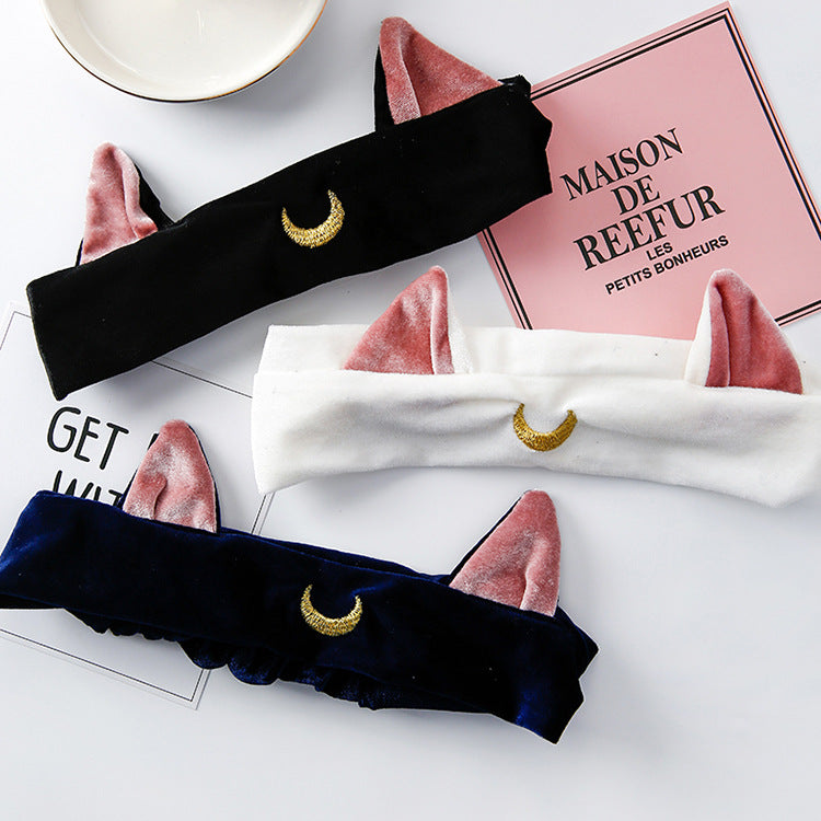Cute Cat Ear Skincare Headband / Vitta Glow