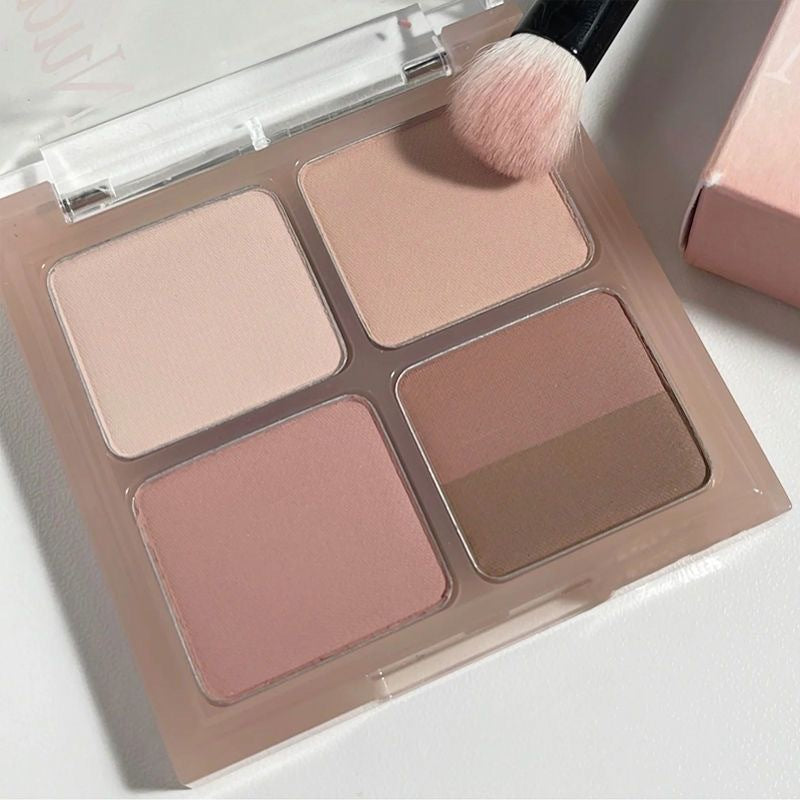 4-Color Matte Travel Makeup Palette / Vitta Glow